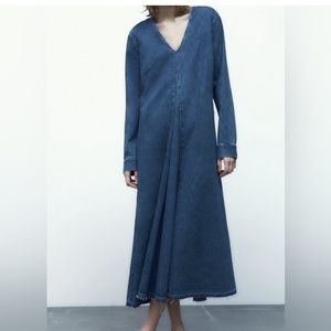 ZARA DENIM DRESS